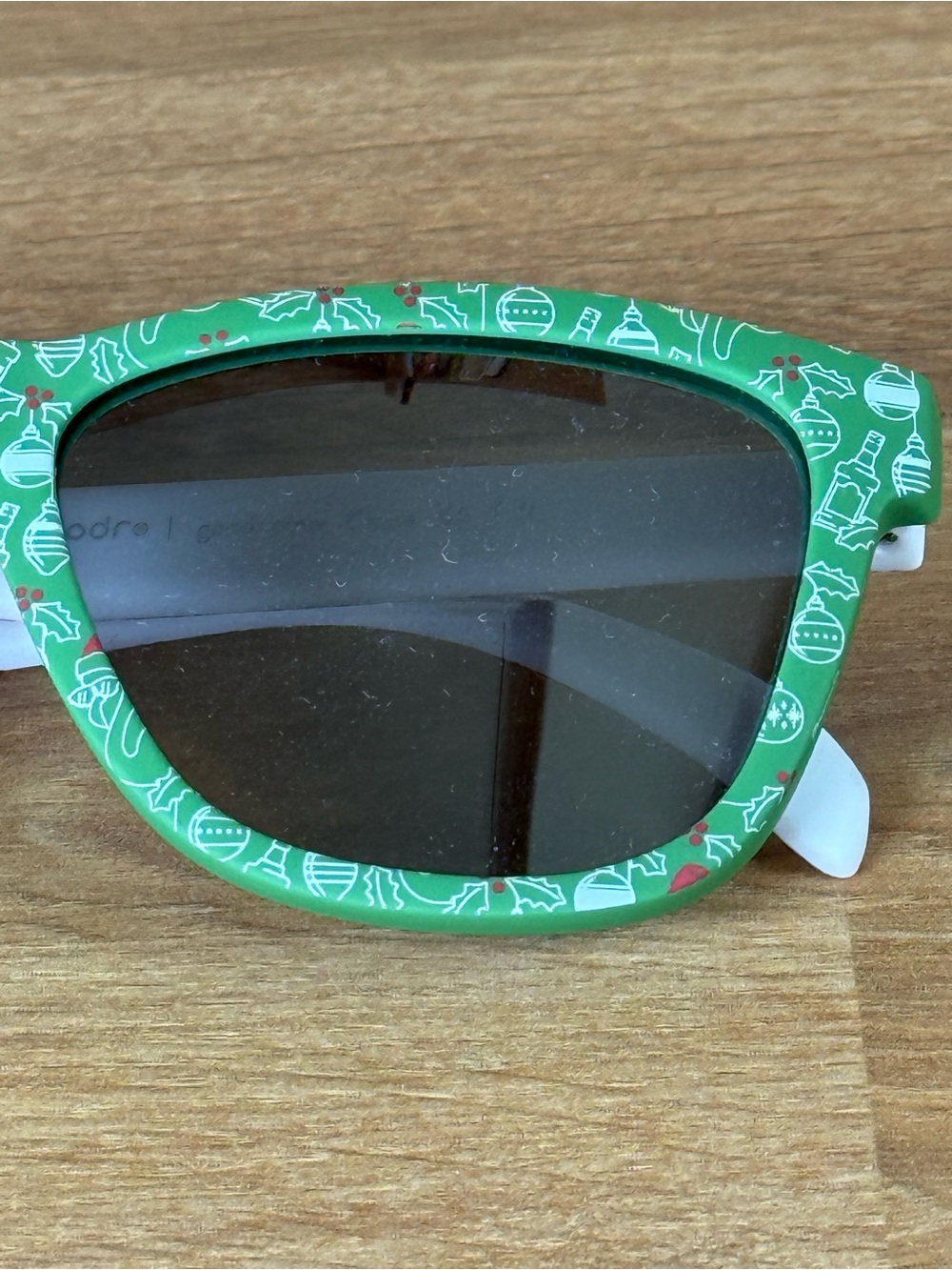 goodr OG Polarized Sunglasses Santa Is not Real Holiday Edition - Picture 3 of 10
